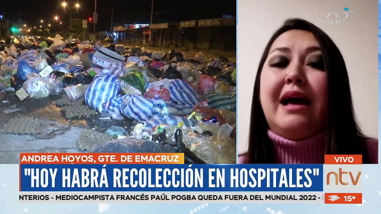 Santa Cruz inundada de basura y en peligro de contaminación ambiental y proliferación de enfermedades.