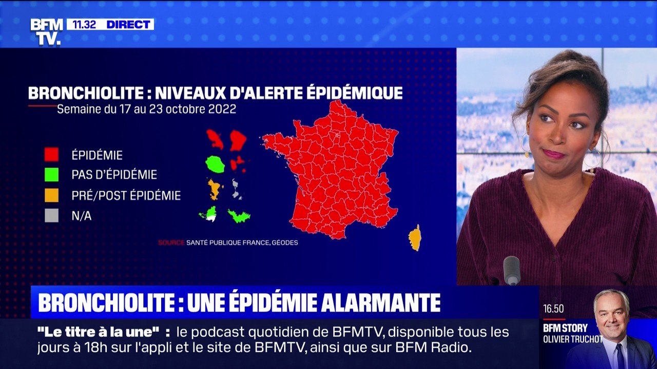 Faut-il s'inquiéter de l'épidémie de bronchiolite ? BFMTV répond à vos questions