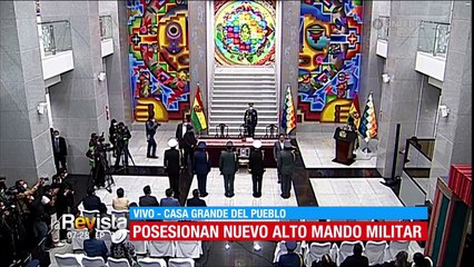 Posesionan a Hugo Arandia como el nuevo comandante en jefe de las FFAA