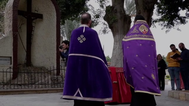 الجمعة العظيمة بدير مارجرجس للروم الأرثوذكس