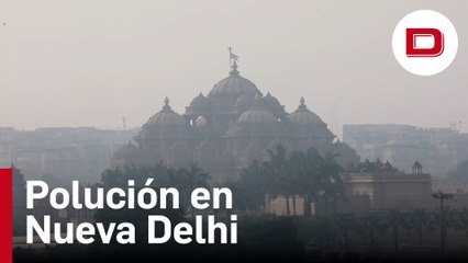 Download Video: Nueva Delhi amanece con una nube de polución de niveles insalubres