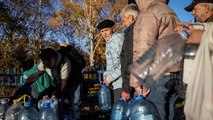 Ukraine: No water for much of Kyiv amid heavy barrage of Russian missile and drone strikes