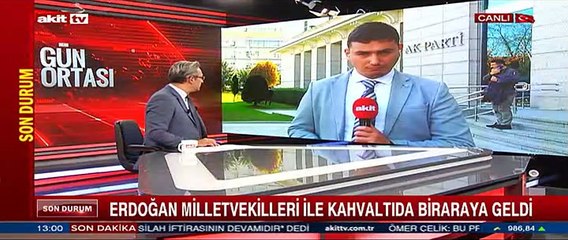 Erdoğan Milletvekilleri ile kahvaltıda bir araya geldi
