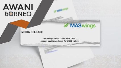 Jom Balik Undi | MASwings tambang kekerapan, harga murah