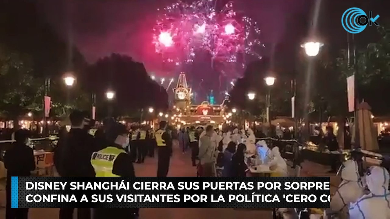 Disney Shanghái cierra sus puertas por sorpresa y confina a sus visitantes por la política 'Cero Covid'