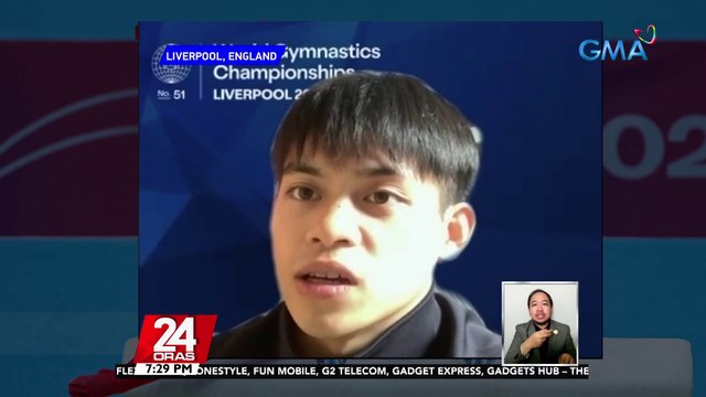 Carlos Yulo, pasok sa finals ng apat na kategorya sa 2022 World Artistic Gymnastics Championships | 24 Oras