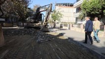 Turgutlu Belediyesi Çamlıca Yolu'nu Yeniliyor