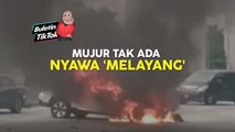 Hangus! remaja rempuh enam kereta di Kesas