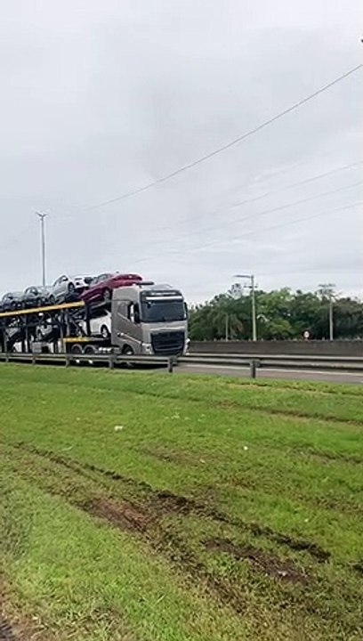 Bloqueio em São João do Sul