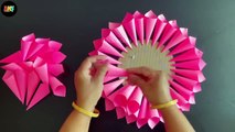 Paper Wall Hanging, Beautiful Flower Wall Hanging, Paper Craft for Home Decor, DIY Wall Decor