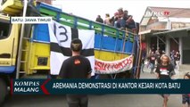 Satu Bulan Tragedi Kanjuruhan, Aremania Kembali Datangi Kejaksaan