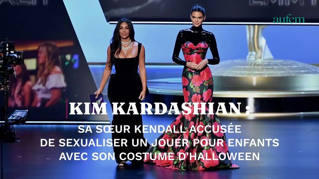 Kim Kardashian : sa sœur Kendall accusée de sexualiser un jouet pour enfants avec son costume d’Halloween