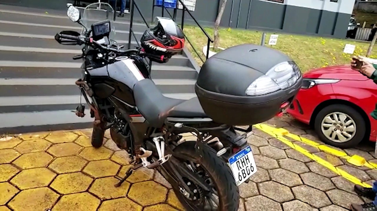 Moto tomada em assalto no Maria Luiza é recuperada pelo GDE no Cascavel Velho