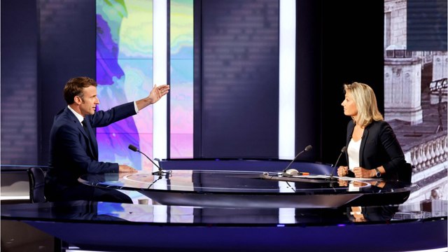 GALA VIDEO - Anne-Sophie Lapix en froid avec Emmanuel Macron ? Elle répond aux rumeurs