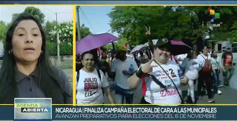 Nicaragua culmina campaña electoral de cara a comicios de noviembre