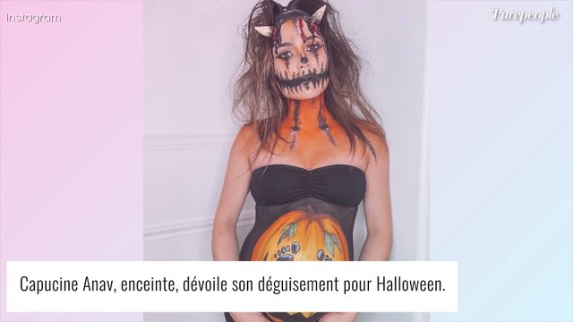 Capucine Anav, enceinte, a déguisé sa fille : photo étonnante d'elle et son futur bébé