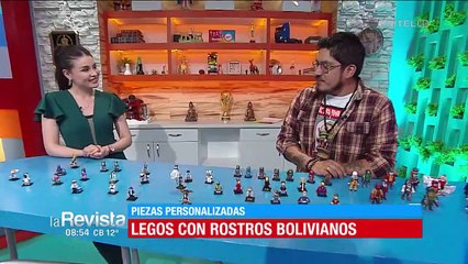 Heydi y Maywa fueron personificadas en muñecos legos 
