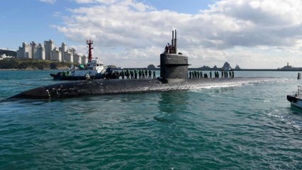 F-35B 이어 핵잠수함 부산 도착...美 전략자산 연이어 전개 / YTN