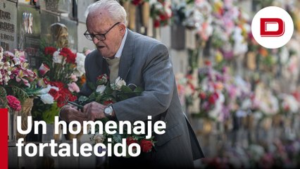 El homenaje a los difuntos se fortalece en España tras la pandemia