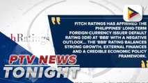 Fitch Ratings affirms PH investment rating of BBB with a negative outlook