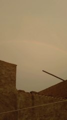 Me and my Kids are enjoying Rain and Rainbow 