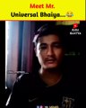 Meet Mr. BroPhobia | Universal Bhaiya #shorts #shortvideos #viralshorts #memes #funnyvideos