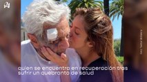 Gesto de amor: Shakira besa los pies de su padre y muestra los avances de su recuperación