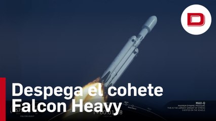 Despega el cohete Falcon Heavy con dos satélites de las Fuerzas Armadas de EE.UU.