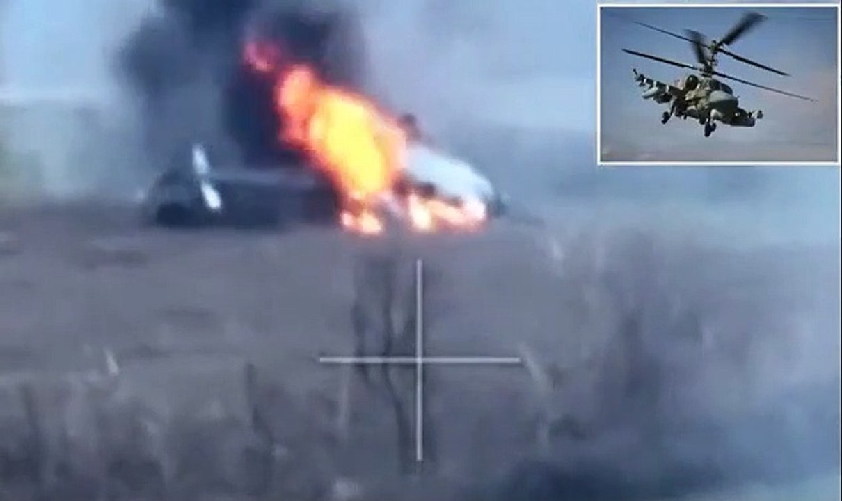 Ukraine shoots down two Russian choppers in three minutes - weeks after blasting four helicopters in 18 minutes - as Putin's forces increase air attacks in bid to reverse defeats in Kherson