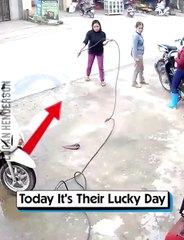 Daily world Today they are lucky