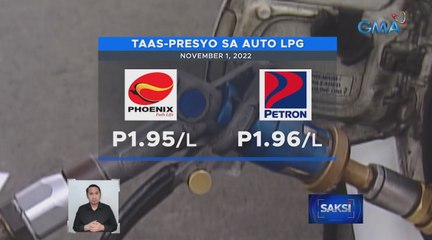 Download Video: Presyo ng LPG, tataas | Saksi