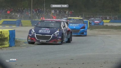 Rallycross France 2022 Dreux Supercar Final Great Battle Febreau Peu Win Championship