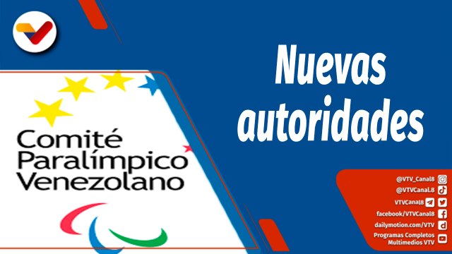 Deportes VTV | Juramentan las nuevas autoridades del Comité Paralímpico Venezolano
