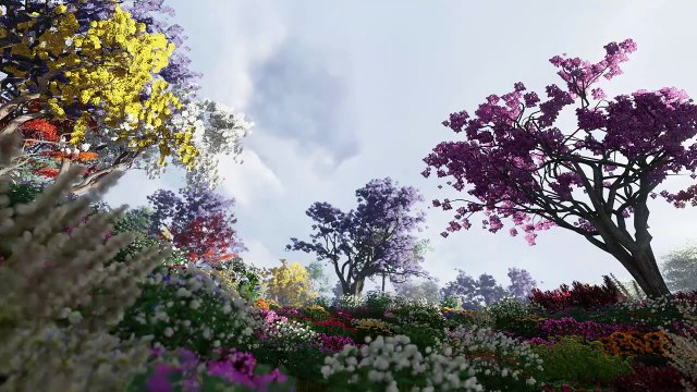 Taman bunga mixkit-floral-garden-full-of-flowers-of-different-colors-30309-medium