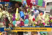 Día de Todos los Santos: cerca de 3000 visitantes recibirá el cementerio de Comas este feriado
