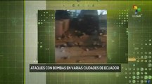 Conexión Global 01-11: Ecuador registra atentados con explosivos en Guayaquil y Esmeralda
