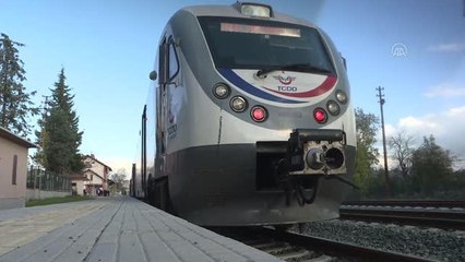 AB Türkiye Delegasyonu Başkanı Meyer-Landrut, tren yolculuğu yaptı