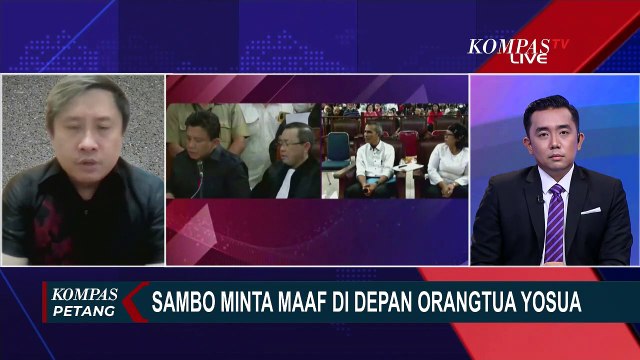Ferdy Sambo & Putri Candrawathi Minta Maaf kepada Orang Tua Yosua, Apa Kata Pakar Forensik Emosi?