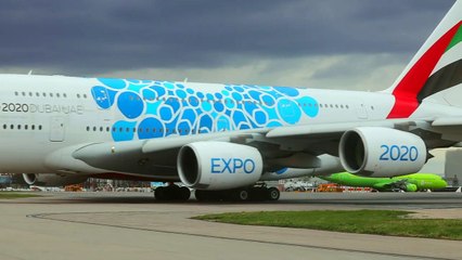 Incredible Takeoff World's Largest Passenger Aircraft Airbus A380