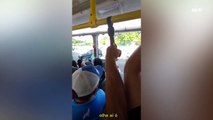 Passageiros de ônibus para bolsonaristas em bloqueio: “Aceita que dói menos”
