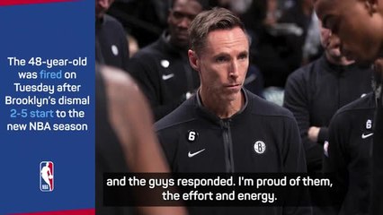 Nash's final comments as Brooklyn Nets coach