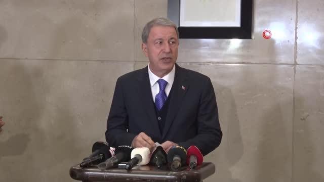 Milli Savunma Bakanı Hulusi Akar: (Tahıl Krizi) Şu ana kadar Türk bandıralı gemilerin çıkışında herhangi bir sorun yok.
