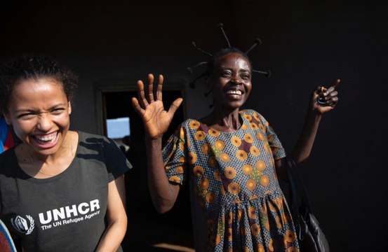 UNHCR Goodwill Ambassador Gugu Mbatha-Raw calls for support for millions displaced people in DR Congo