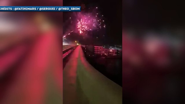 Les supporters marseillais mettent le feu avant OM-Tottenham !