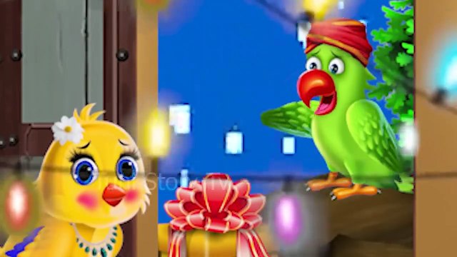 चिड़िया का जन्मदिन _ tuni chidiya cartoon _ cartoon story _ cartoon hindi _hindi kahani _ moral story