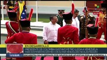 Venezuela: Pdte. Nicolás Maduro recibe con honores a Gustavo Petro en el Palacio de Miraflores