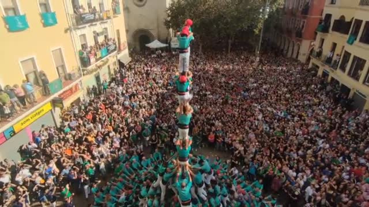 Reto conseguido en el día grande de Vilafranca del Penedès