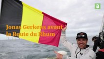 Jonas Gerkens avant la Route du Rhum 2022