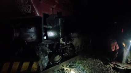 दिल्ली सरायरोहिल्ला ट्रेन के आगे आया टै्रक्टर, चालक गंभीर घायल