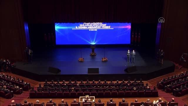 Polis Amirleri Eğitimi Merkezi 6. Dönem Mezuniyet Töreni